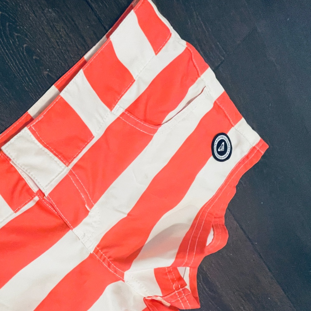 Roxy Striped Beach Shorts